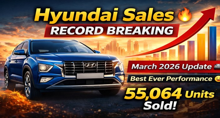 Hyundai India Sales March 2026